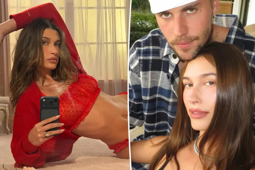 Hailey Bieber refutes claims of sharing a fan video regarding 'abuse' in her marriage to 'addict' Justin.