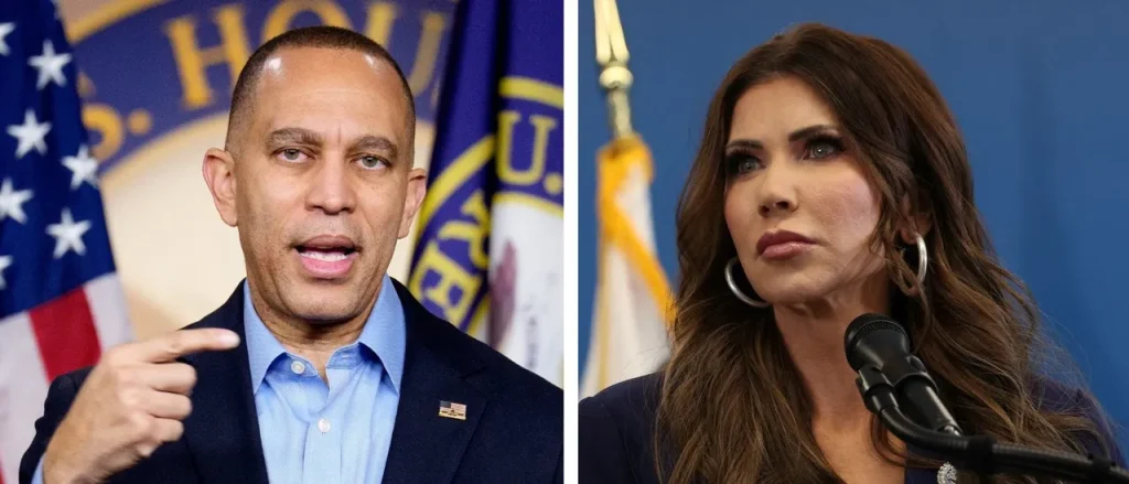 Hakeem Jeffries Supports Impeachment Efforts Targeting Kristi Noem