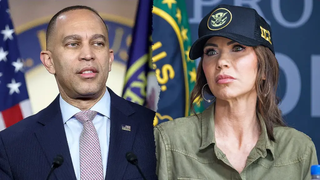 Hakeem Jeffries blames Kristi Noem for 'callous disregard' in ICE shooting