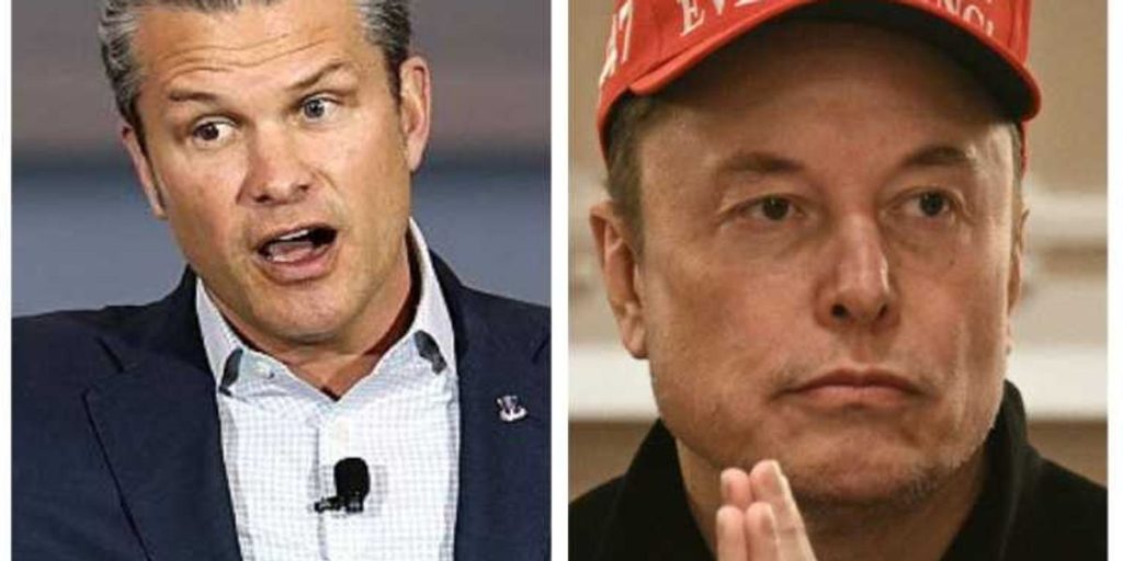 Hegseth and Musk come together at SpaceX to talk about restoring America's military strength