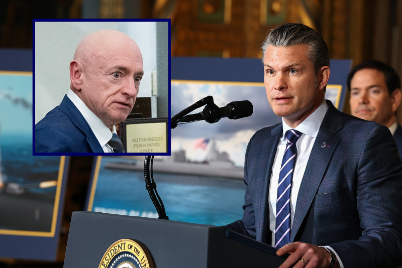 Hegseth criticizes Democrat Sen. Kelly for irresponsible behavior after the release of a 'seditious video'
