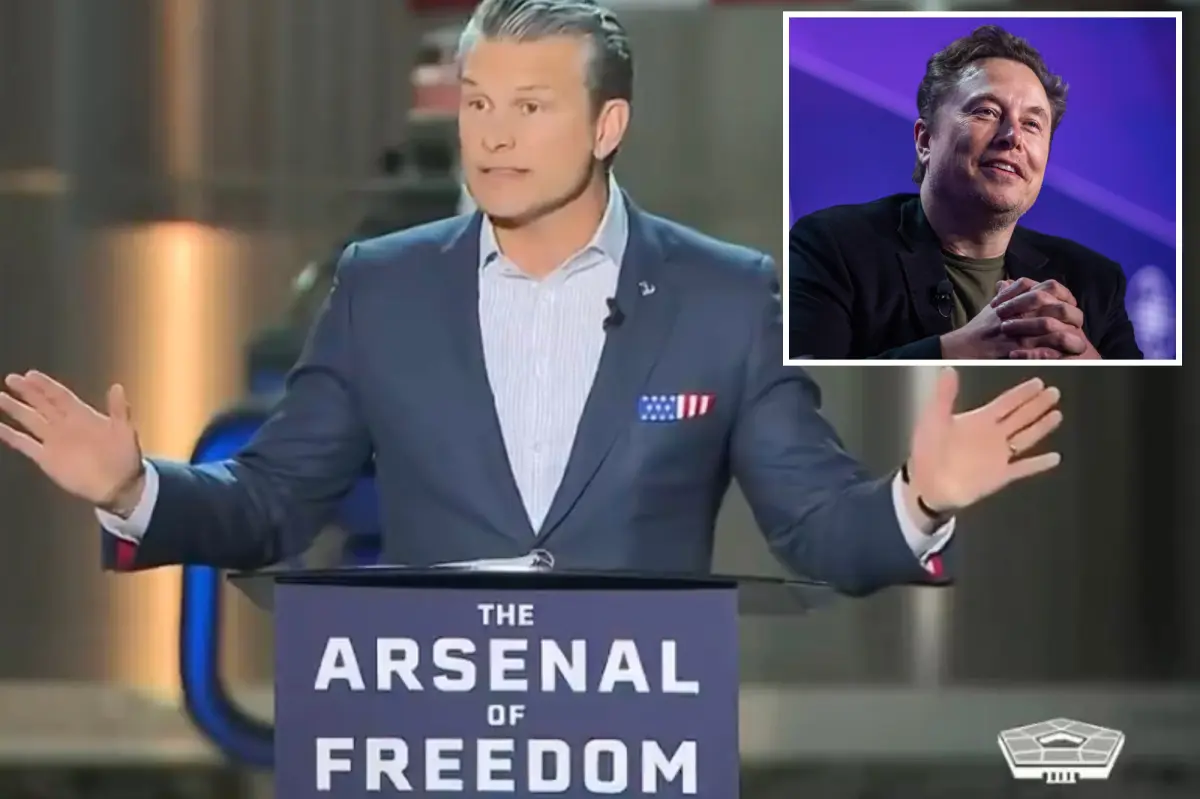 Hegseth teams up with Musk at SpaceX, commits to an 'Elon-style' strategy to drive tech progress at the Pentagon and bring 'Star Trek' to life.