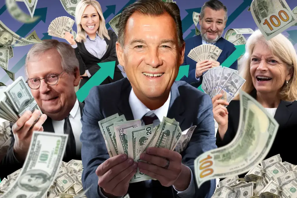 Here's how much Congress members earned from their stock investments in 2025