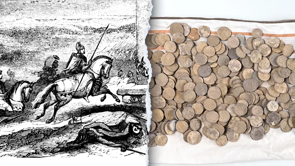 Hoard of 450 silver Roman coins discovered in Lower Saxony, Germany