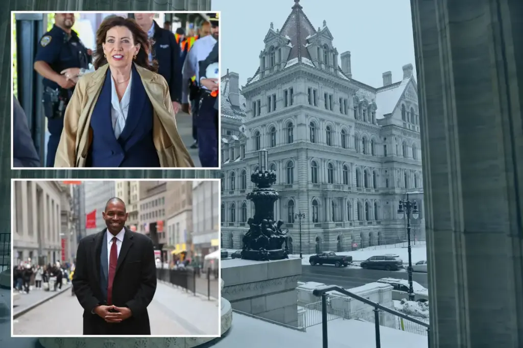 Hochul needs to navigate carefully in Albany to avoid losing support to a Democratic primary opponent.