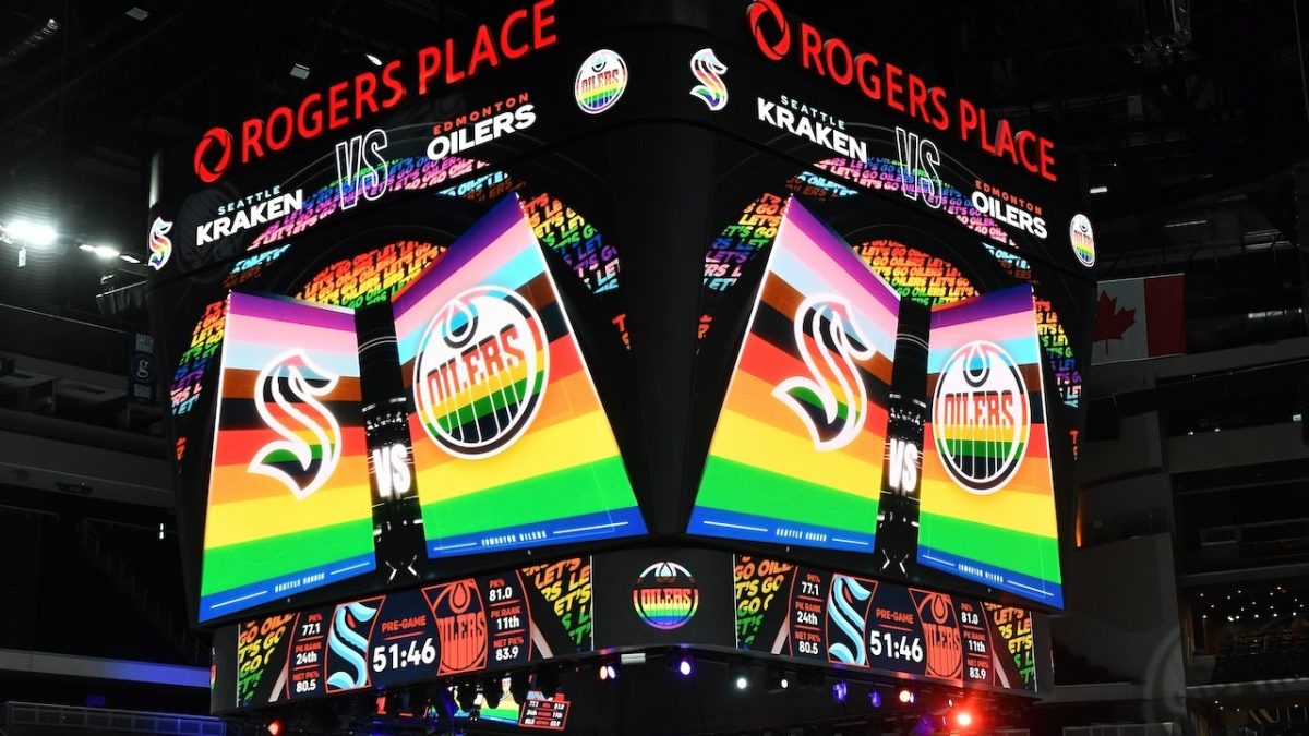 Hockey team gets a mixed response for their Pride-themed jerseys