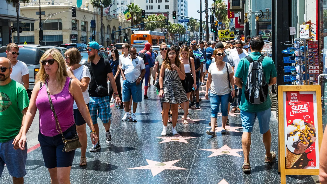 Hollywood Walk of Fame listed as the least appealing tourist spot in travel company research