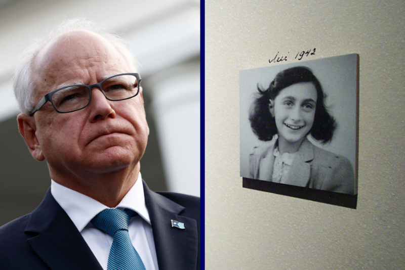 Holocaust Museum criticizes Walz for likening Minnesota children to Anne Frank during the Holocaust