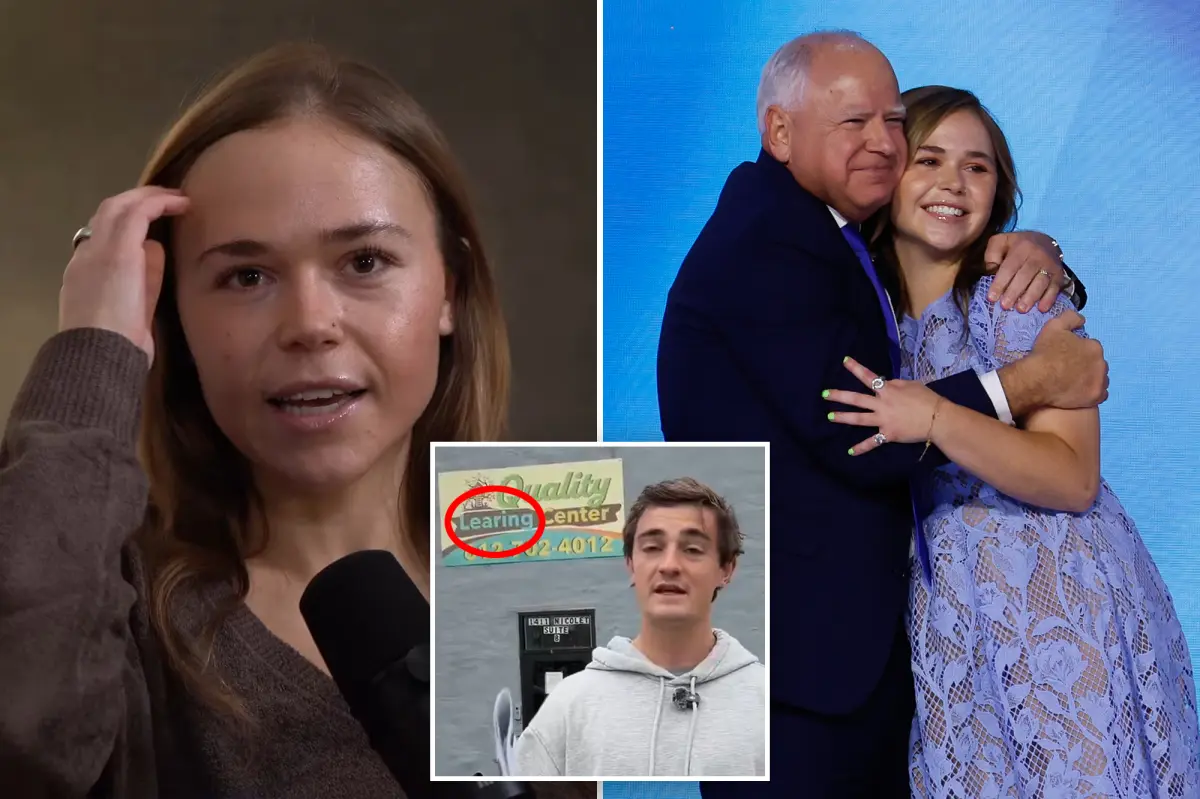 Hope Walz comments after her father exits the Minnesota governor's race due to claims of a billion-dollar Somali fraud scandal.