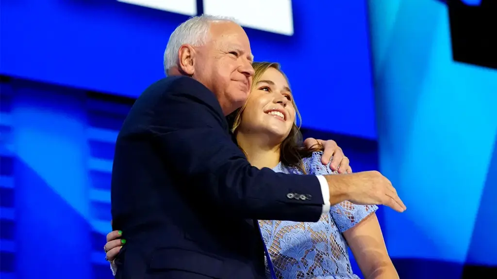 Hope Walz discusses why her father withdrew from the 2026 governor's race.