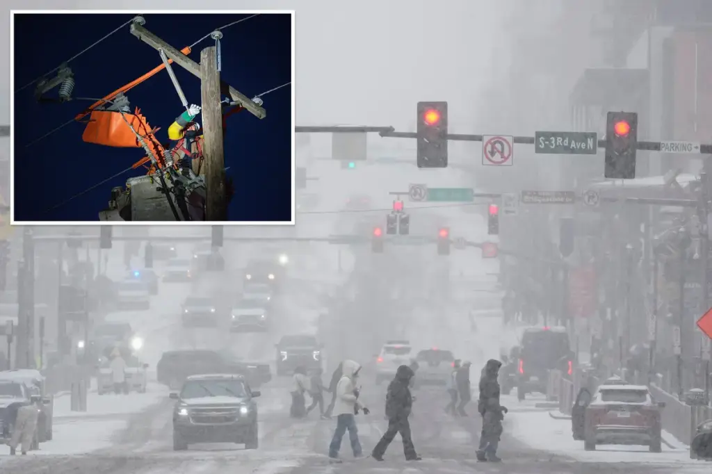 How cold weather puts pressure on the US electric grid and might cause power outages