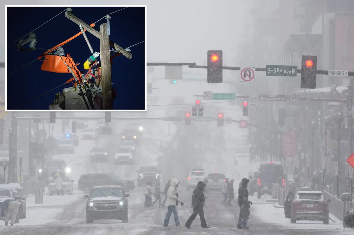 How cold weather puts pressure on the US electric grid and might cause power outages