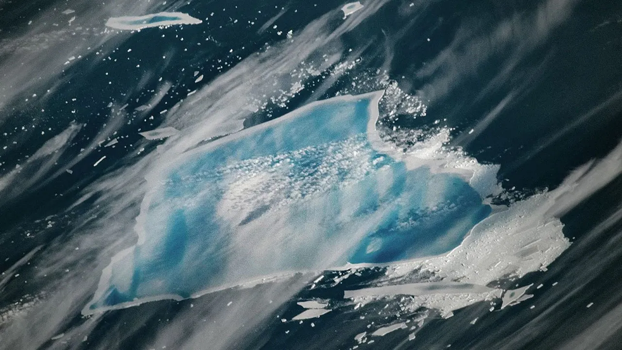 Huge iceberg bigger than New York City from the Reagan years is now breaking apart
