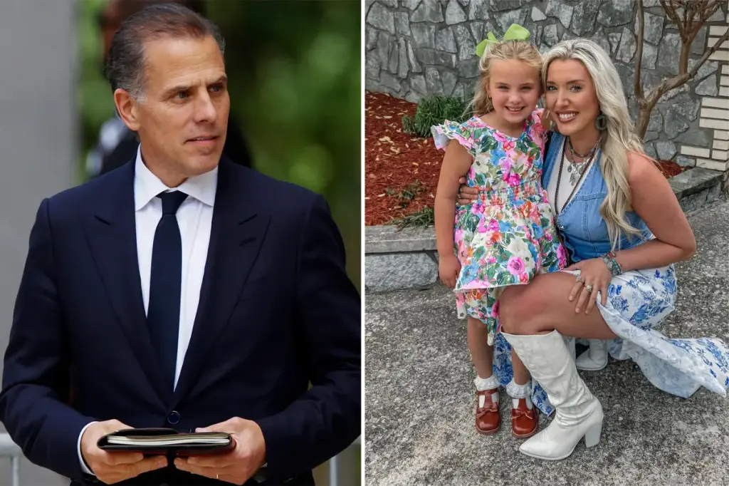 Hunter Biden declines to communicate with his daughter from Lunden Roberts, according to court documents.