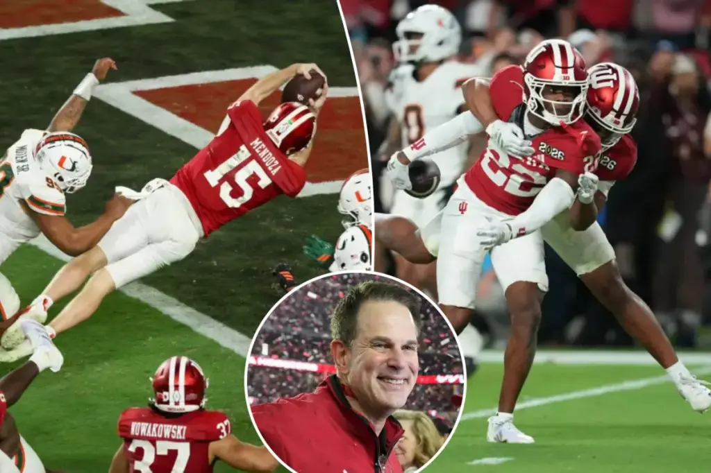 Indiana defeats Miami to win the national championship in the CFP