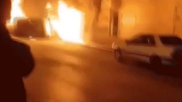 Iran Parliament speaker warns US forces regarding Trump protest alert