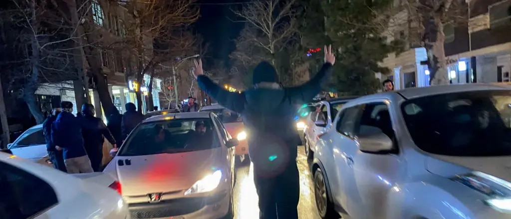 Iran's Capital Bursts Into Flames as Leader Accuses Trump of Sparking Protests