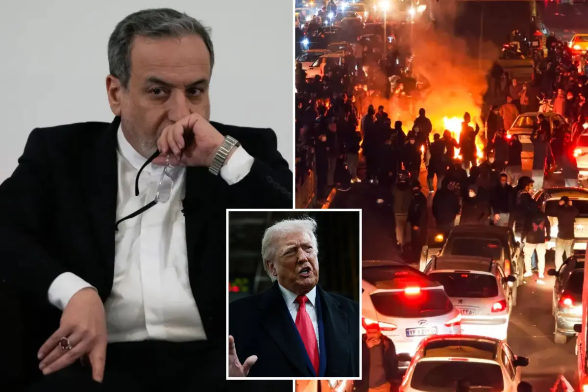 Iran's leading diplomat makes a clear threat to the US as the government's response to protests intensifies.