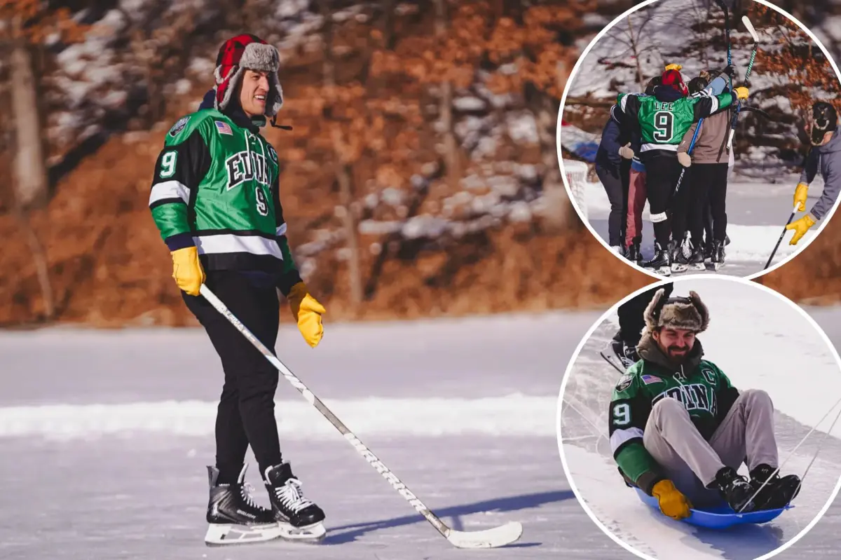 Islanders' pond hockey event highlights strong community spirit
