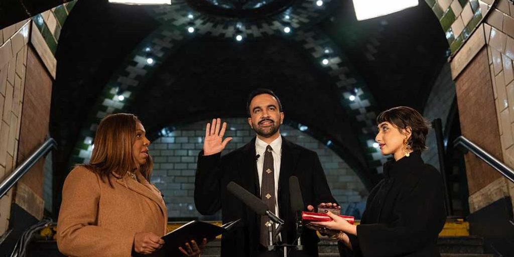 Israel's Foreign Affairs Ministry claims NYC Mayor Mamdani displayed anti-Semitism on his first day in office.