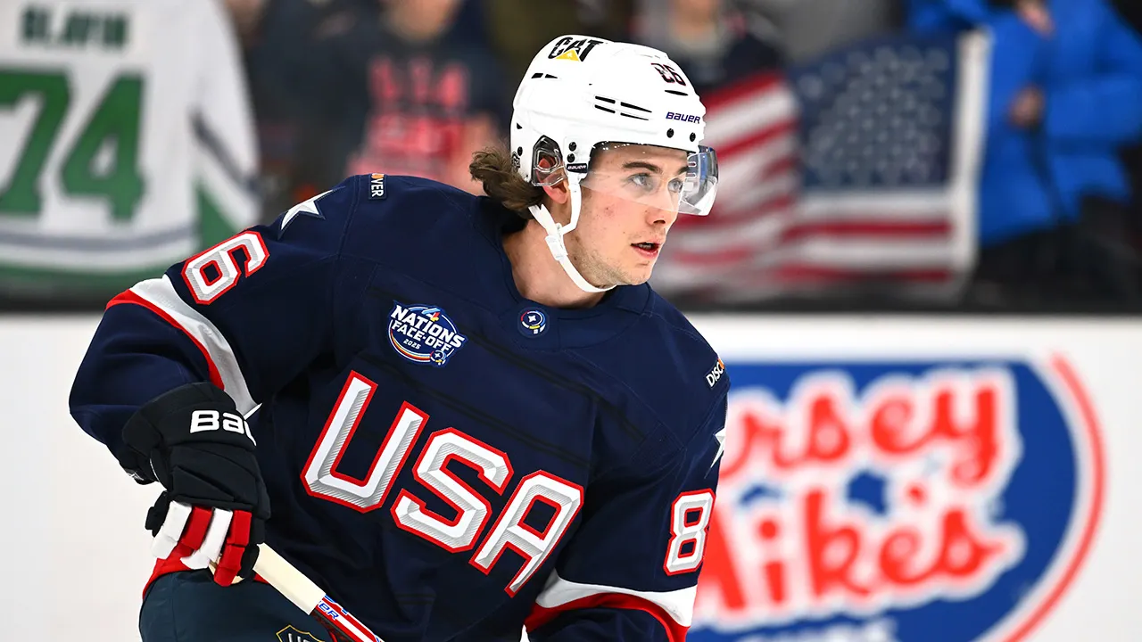 Jack Hughes excited to play for the USA in the Olympics