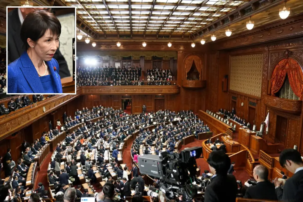 Japan's Prime Minister Takaichi disbands parliament just three months into her term.