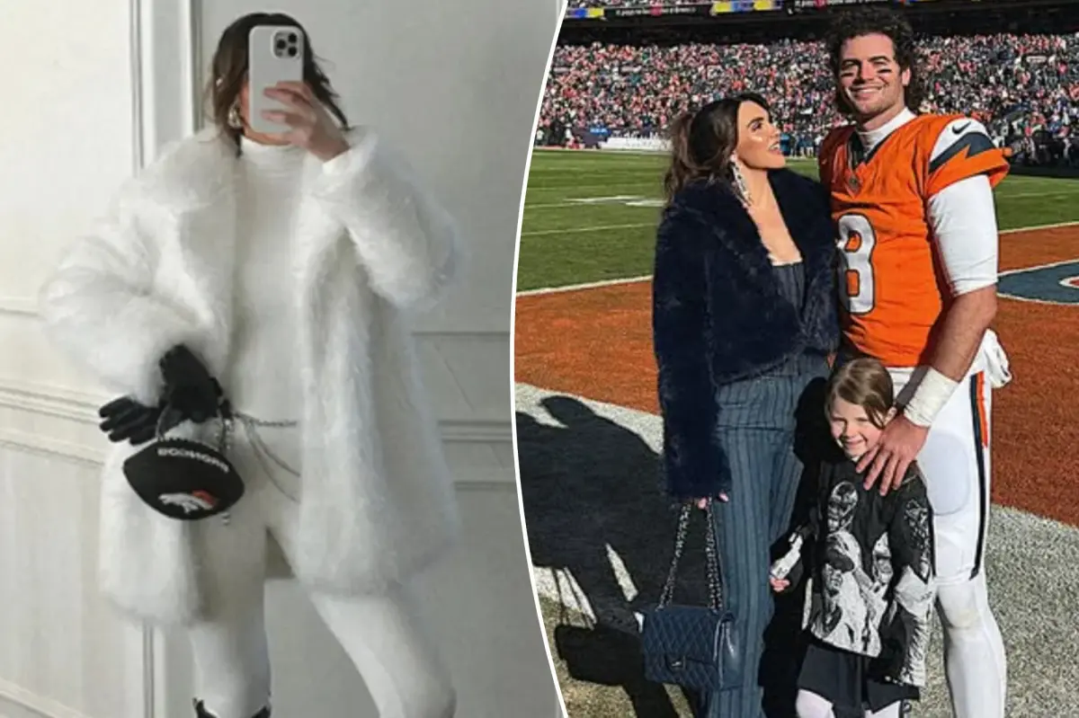 Jarrett Stidham's wife offers a brief message for the Broncos QB's significant occasion