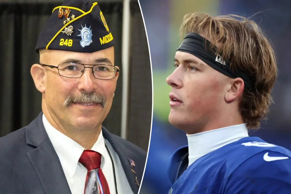 Jaxson Dart amazed a Navy veteran by inviting him to Super Bowl 2026 in a heartfelt gesture.