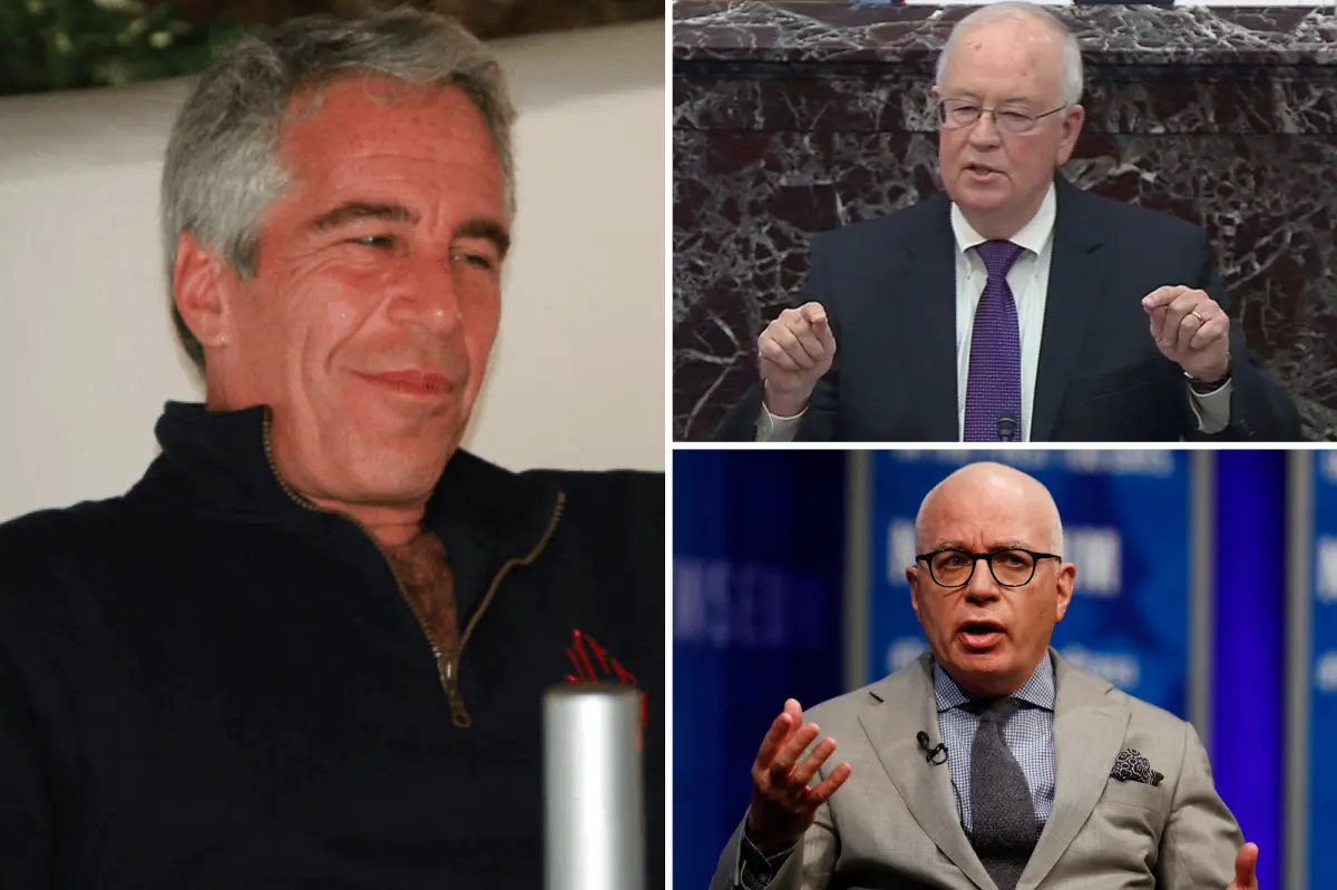 Jeffrey Epstein enlisted Ken Starr to assist Michael Wolff in obtaining information on 'indicting a sitting president': DOJ document release
