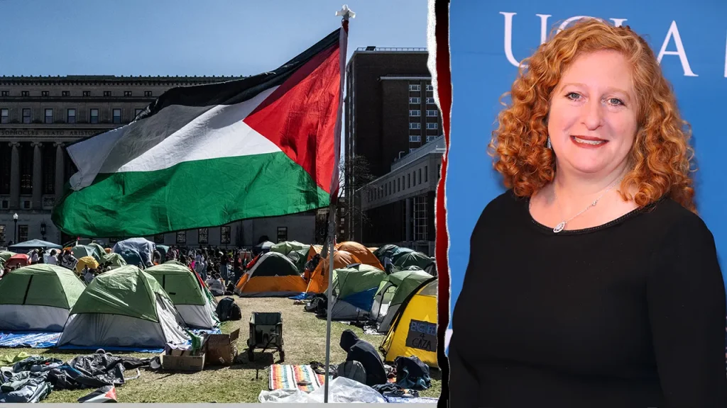 Jennifer Mnookin encounters resistance from an anti-Israel group as she becomes the new president of Columbia.