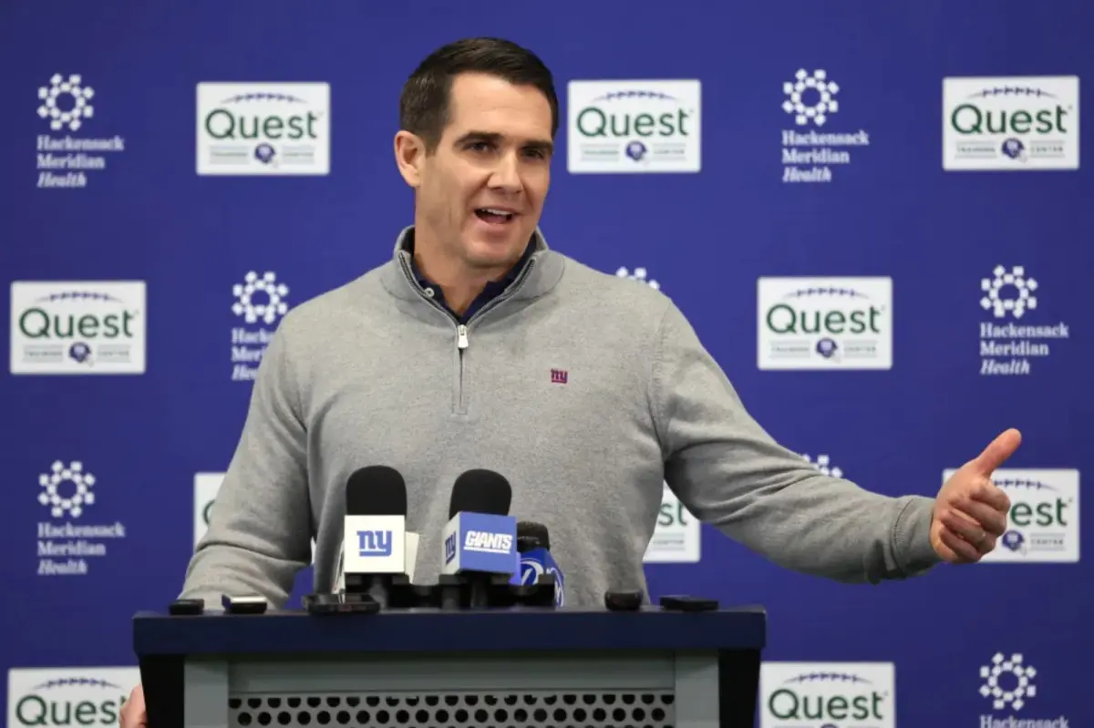 Joe Schoen grateful for the opportunity to fix the Giants after previous errors