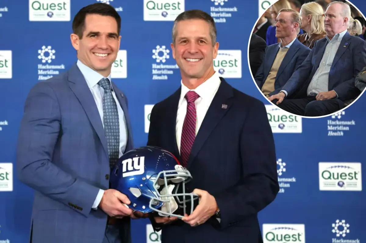 Joe Schoen's thoughts on the Giants' new setup with John Harbaugh