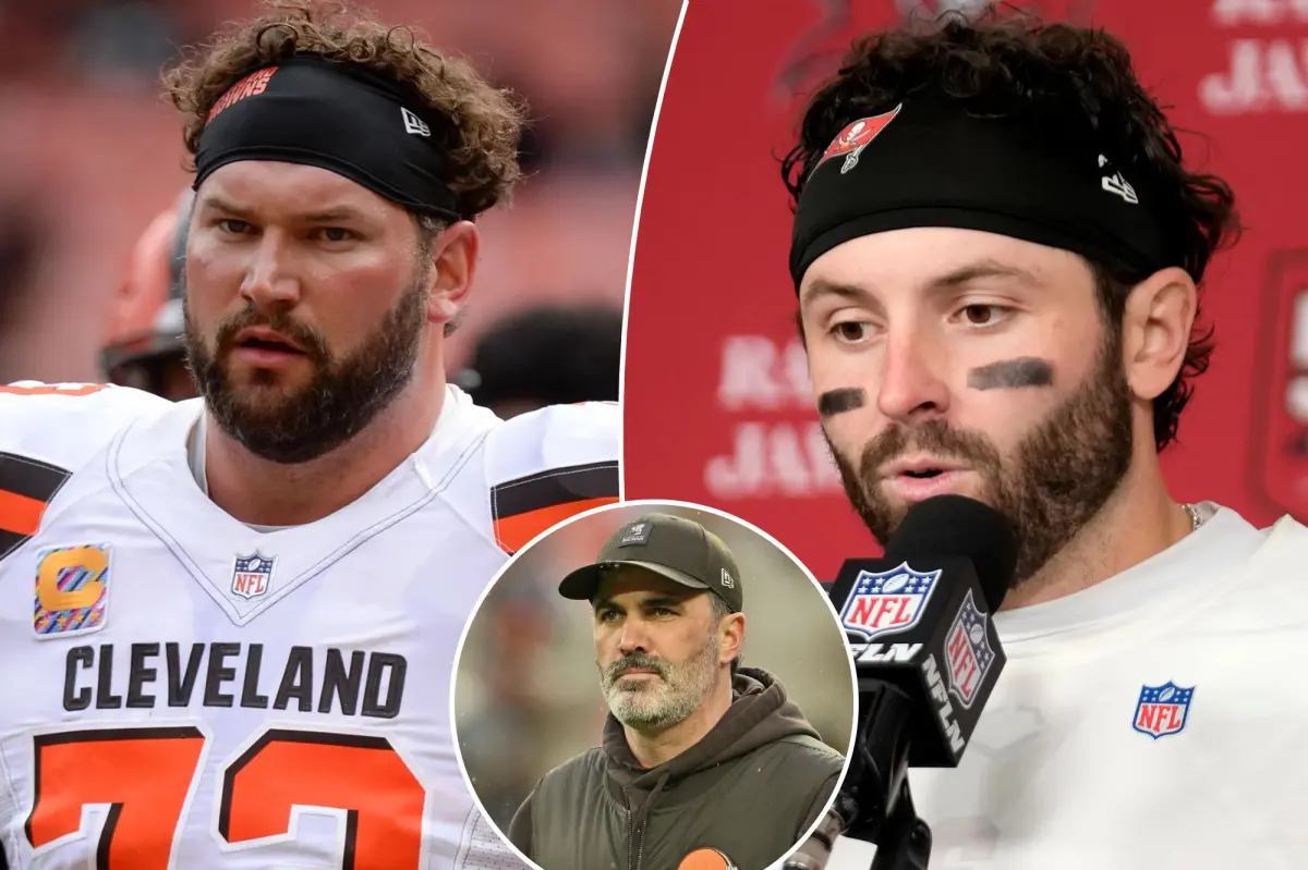 Joe Thomas responds to Baker Mayfield's remarks about Kevin Stefanski