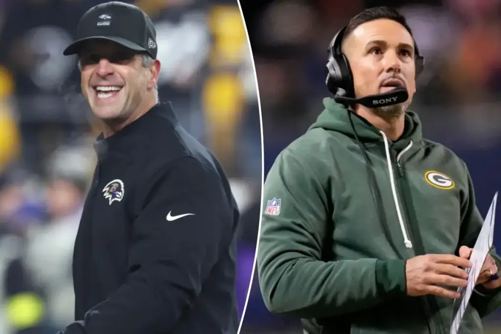 John Harbaugh connected to Packers position if Matt LaFleur is let go
