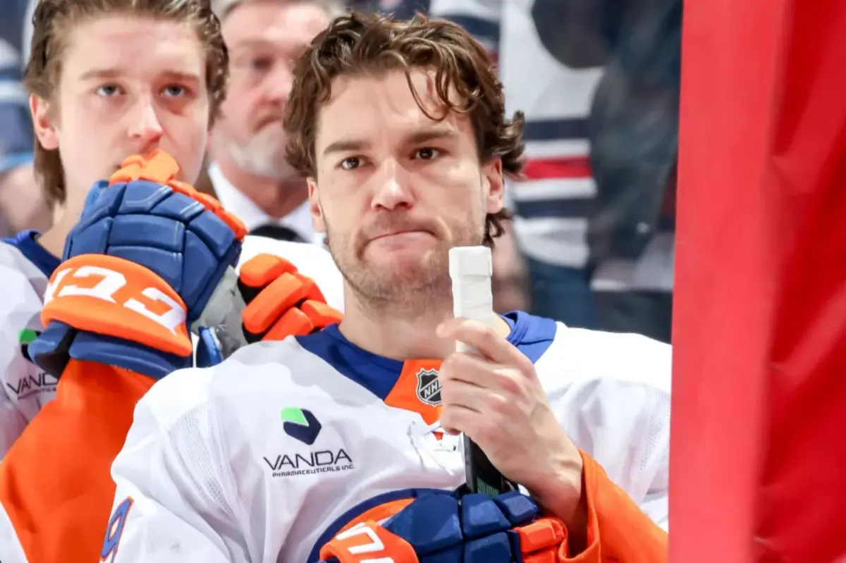 Jonathan Drouin of the Islanders remains hopeful throughout his lengthy scoring slump.