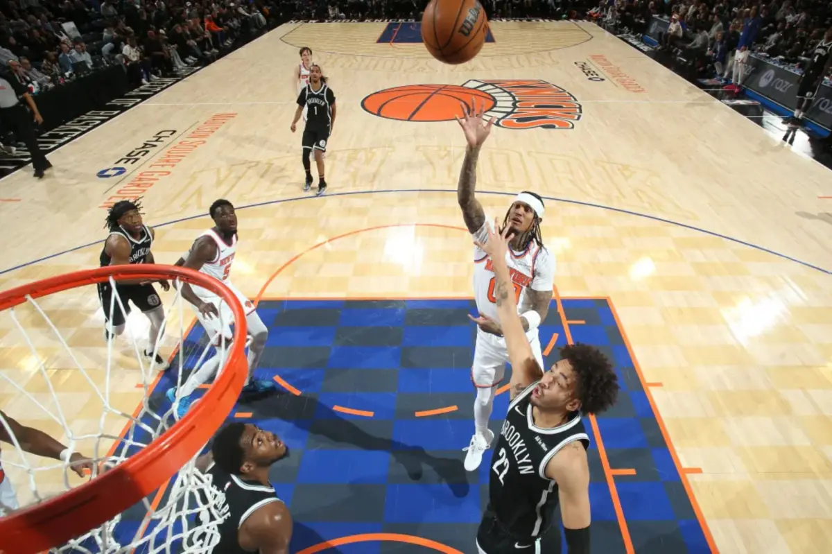 Jordan Clarkson's minutes decreasing in Knicks' strengthened lineup