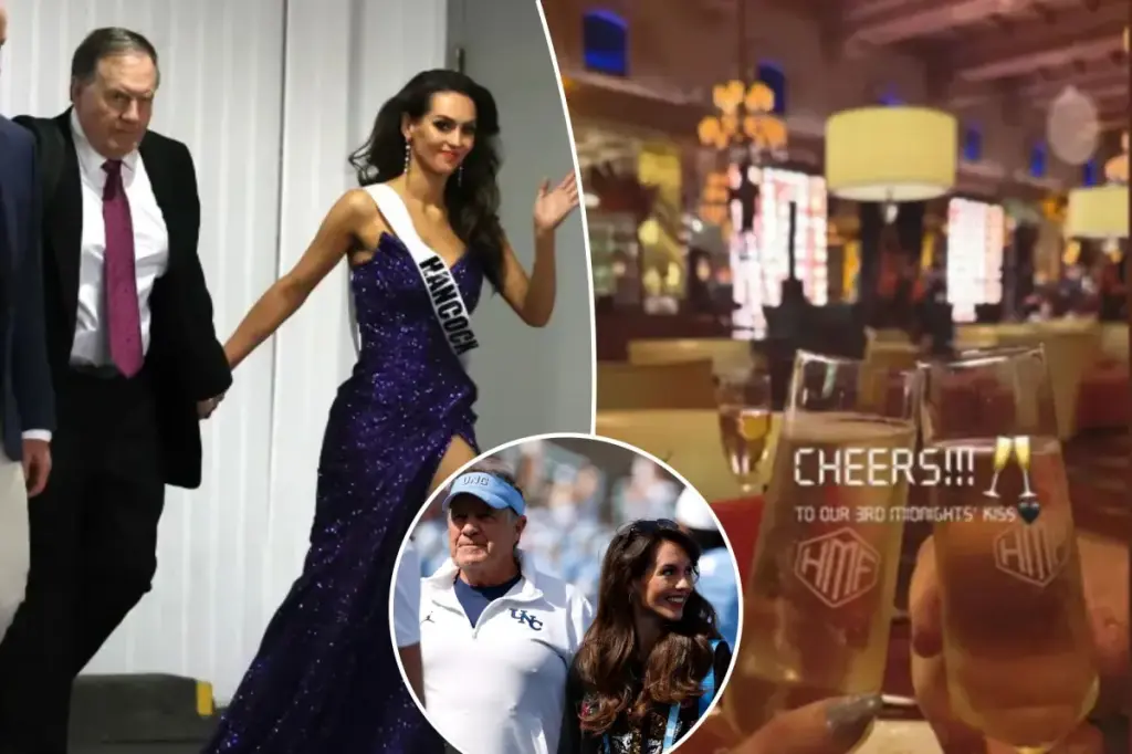 Jordon Hudson reflects on New Year's festivities with Bill Belichick.