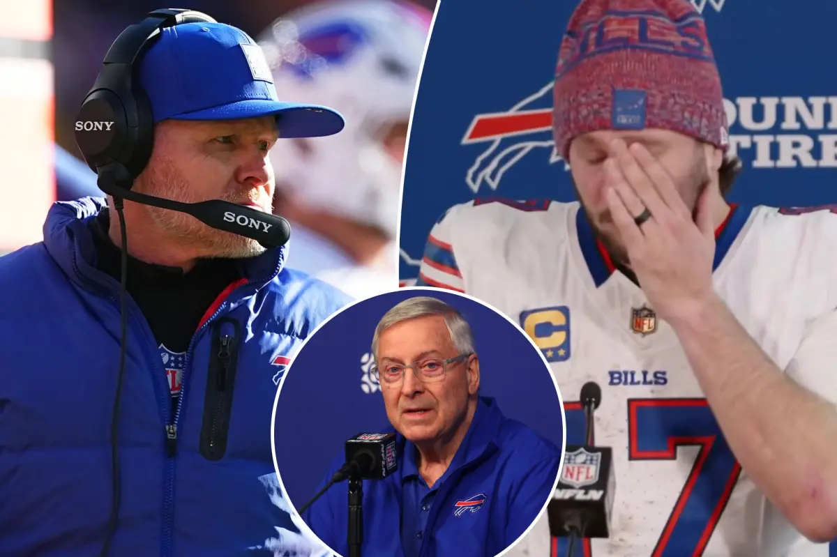Josh Allen's emotional moment influenced the Bills' decision to let go of Sean McDermott, according to the owner.