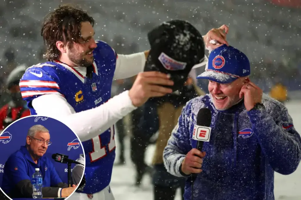 Josh Allen's thoughts on the surprising firing of Sean McDermott by the Bills