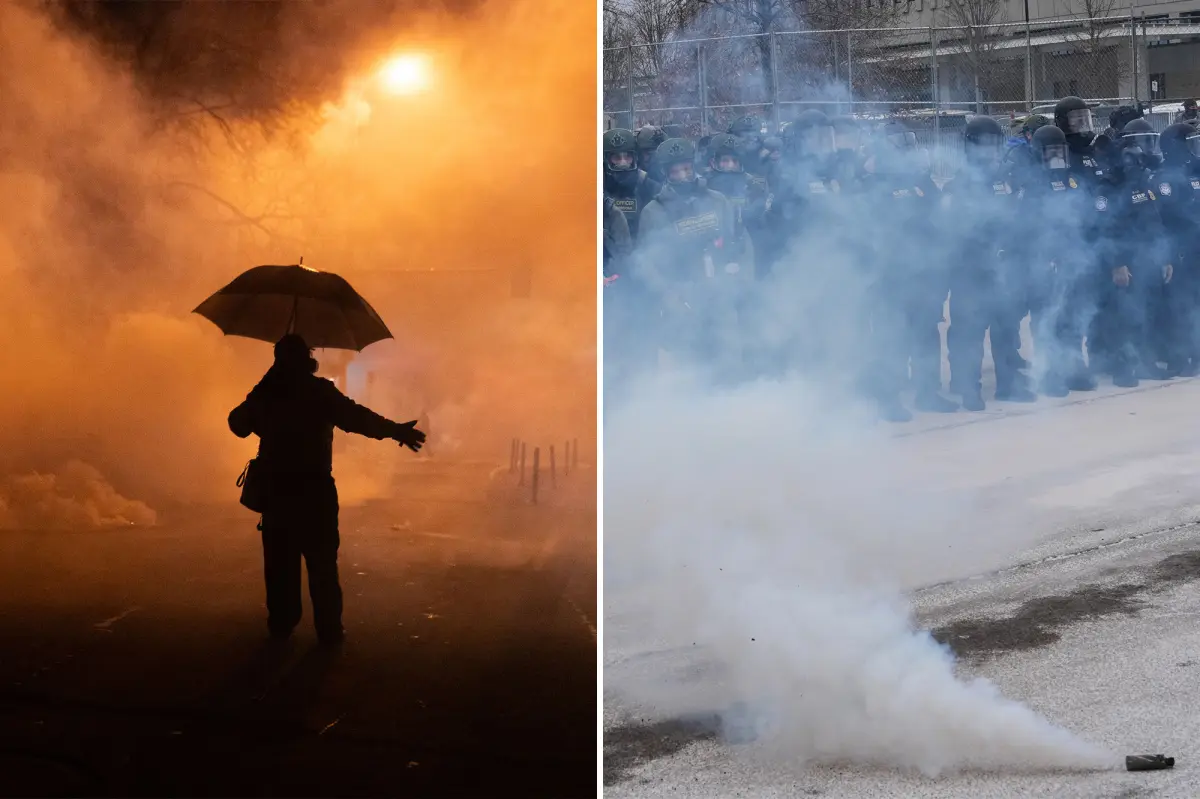 Judge rules that federal agents in Minneapolis cannot detain or use tear gas on peaceful protesters.