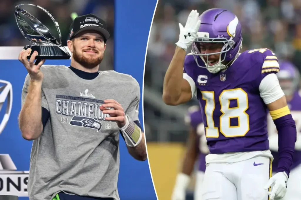 Justin Jefferson believes the Vikings would have performed better with Sam Darnold.