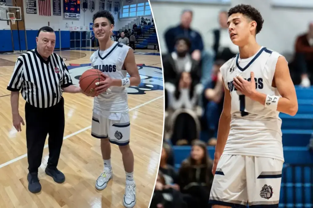 Justin Ortiz from Hewlett aims to surpass the 1,000 career points milestone