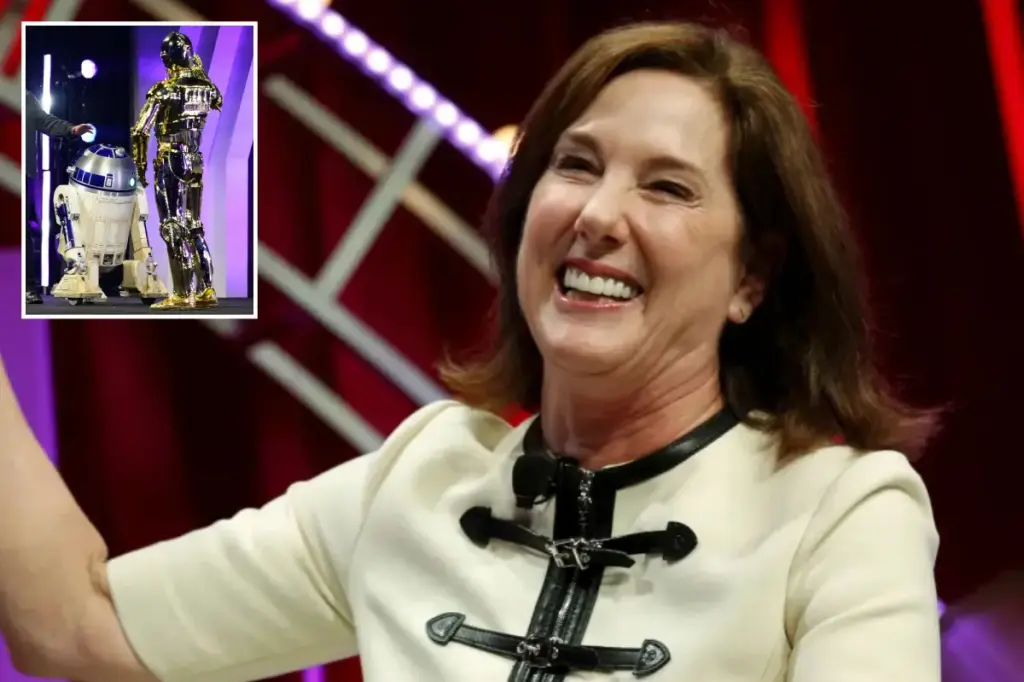 Kathleen Kennedy resigns as head of Lucasfilm, the studio behind 'Star Wars'