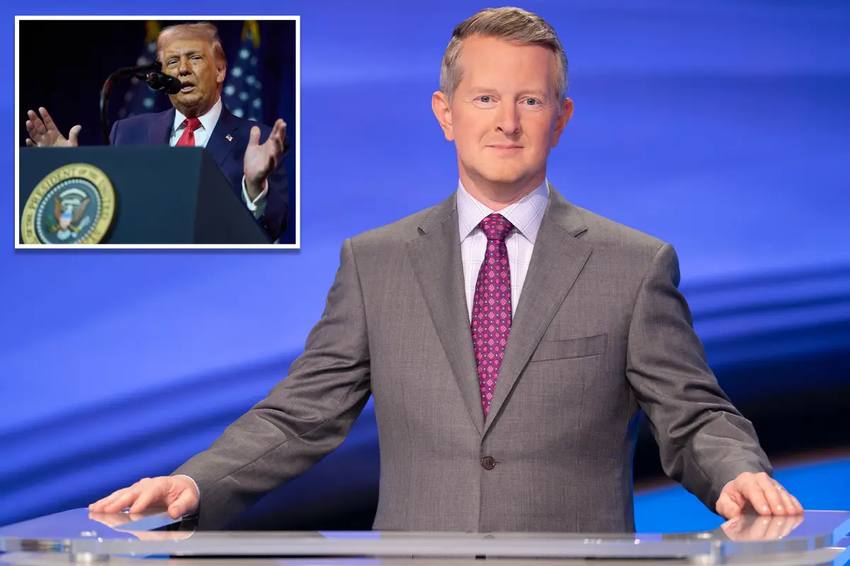 Ken Jennings, the host of Jeopardy!, expresses support for a 2028 candidate promising to prosecute the Trump administration.