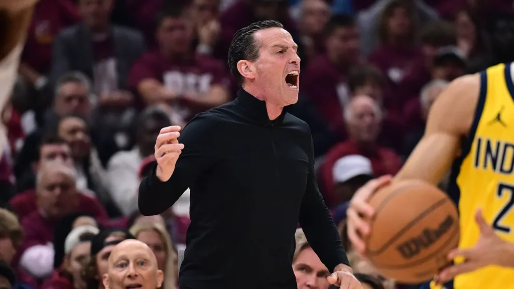 Kenny Atkinson penalized $50,000 for interaction with NBA referee