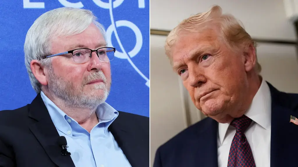 Kevin Rudd steps down early from his role as Australia's ambassador following criticism from Trump.