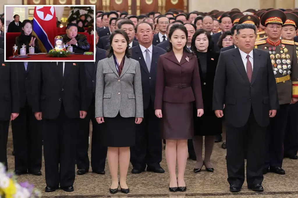 Kim Jong Un's daughter visits the family mausoleum, highlighting her possible role as successor in North Korea