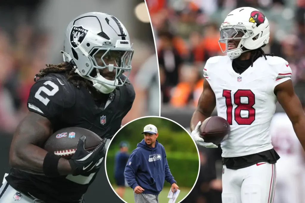 Klint Kubiak of the Seahawks is delaying the coaching searches for the Raiders and Cardinals.