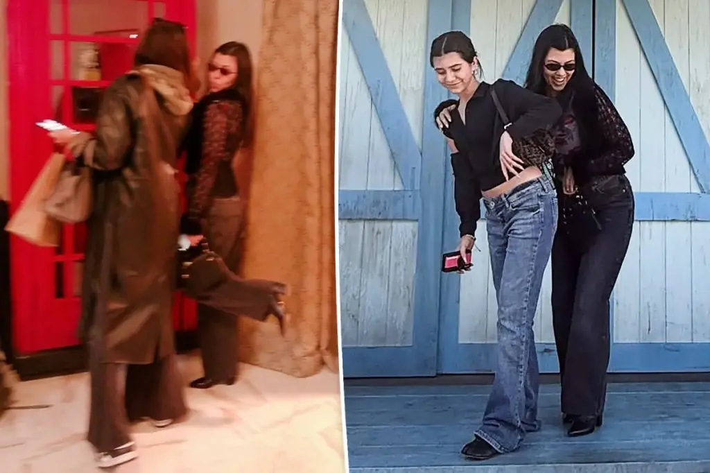 Kourtney Kardashian's 13-year-old daughter Penelope is now taller than her in recent pictures.