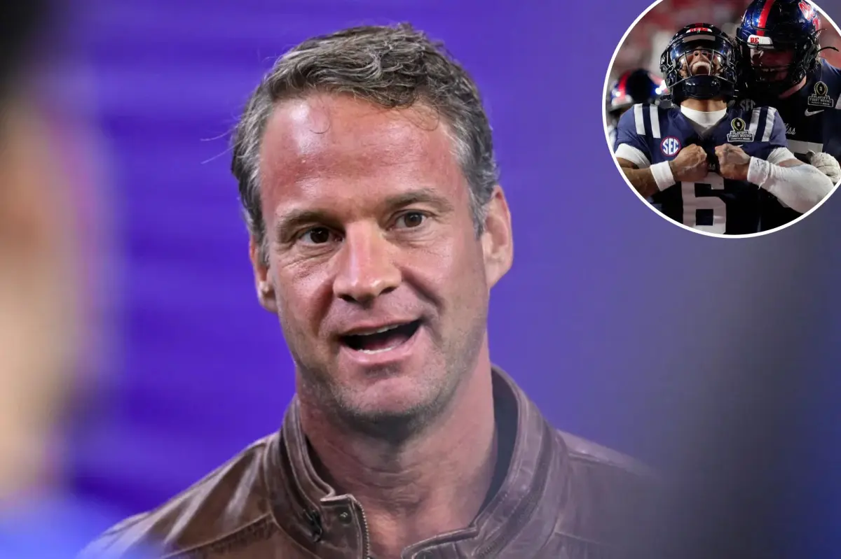 Lane Kiffin announces decision about attending Ole Miss' playoff game against Georgia